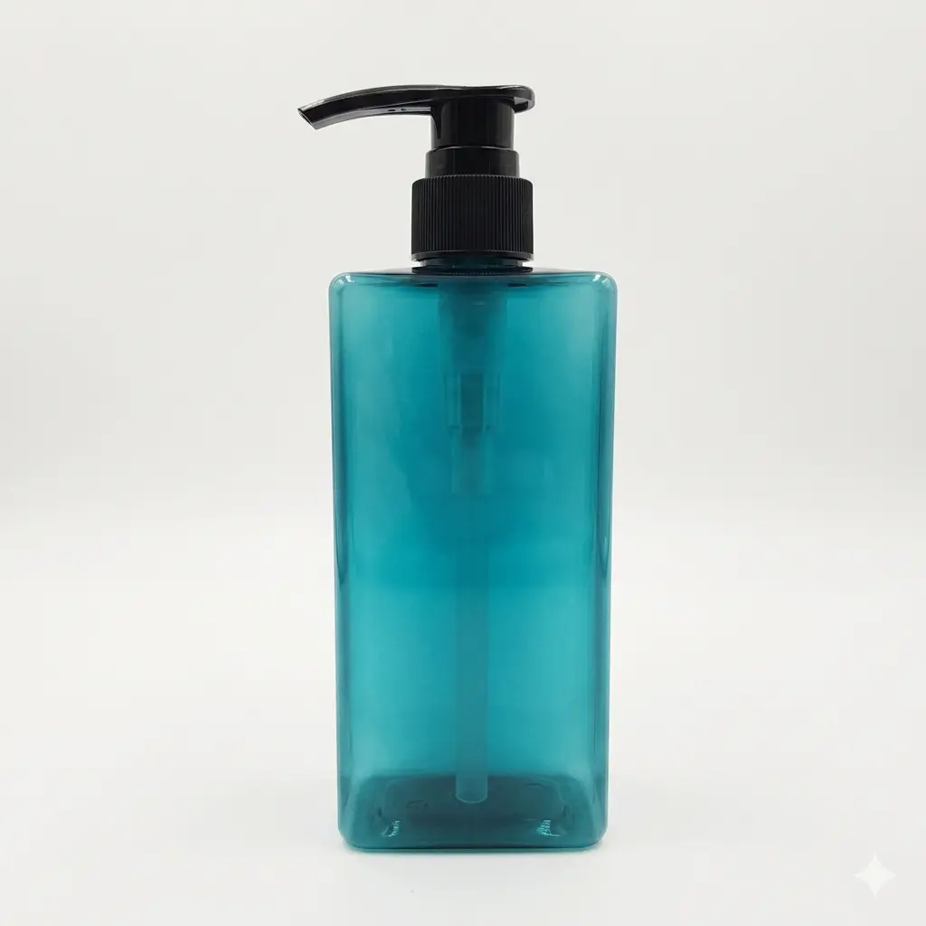 SPChai PET Vuông Xanh Dương - 300ml