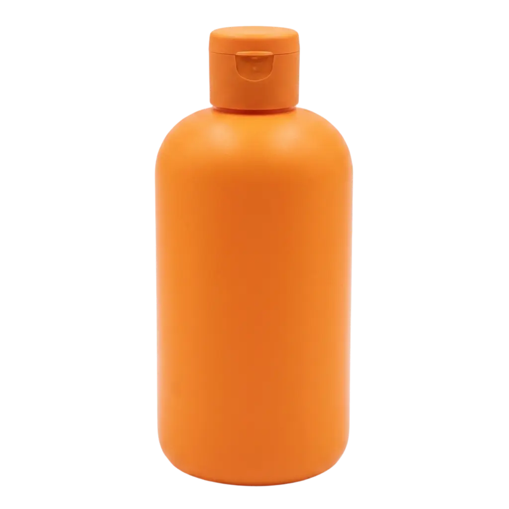 Chai HDPE Màu Cam Dung Tích 200ml