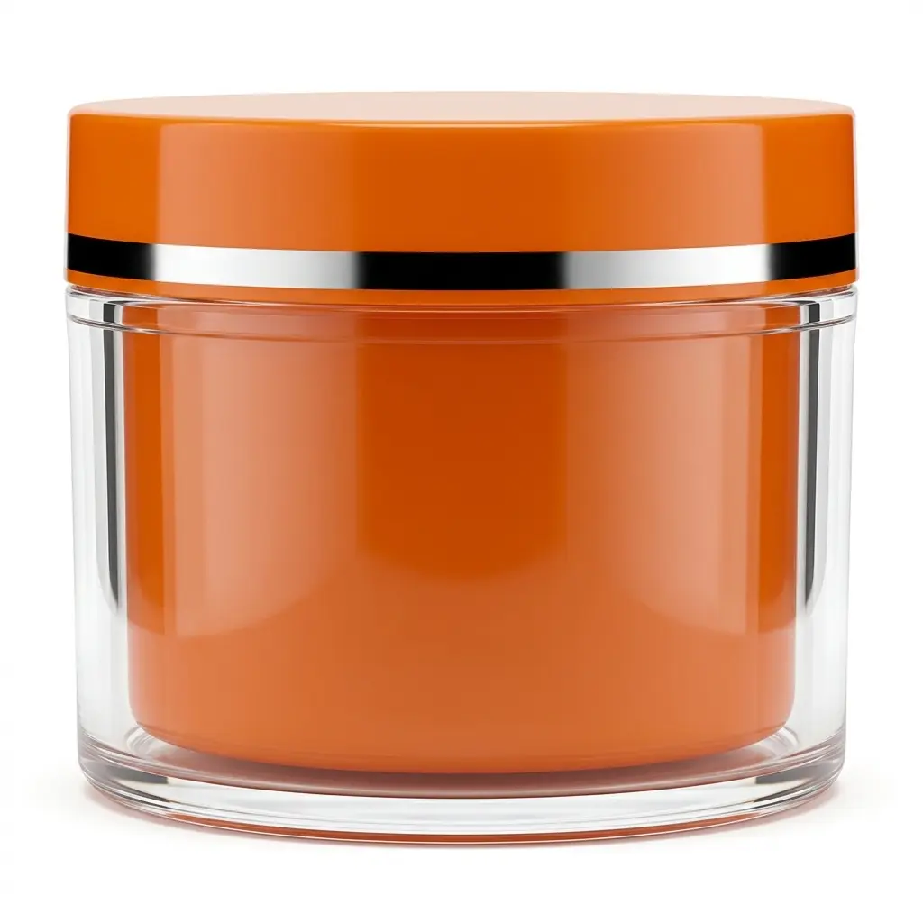 Hũ 2 Lớp Màu Cam 250g