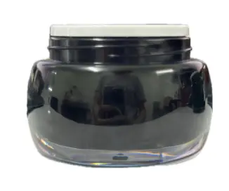 Hũ Acrylic Bầu 50g Màu Đen