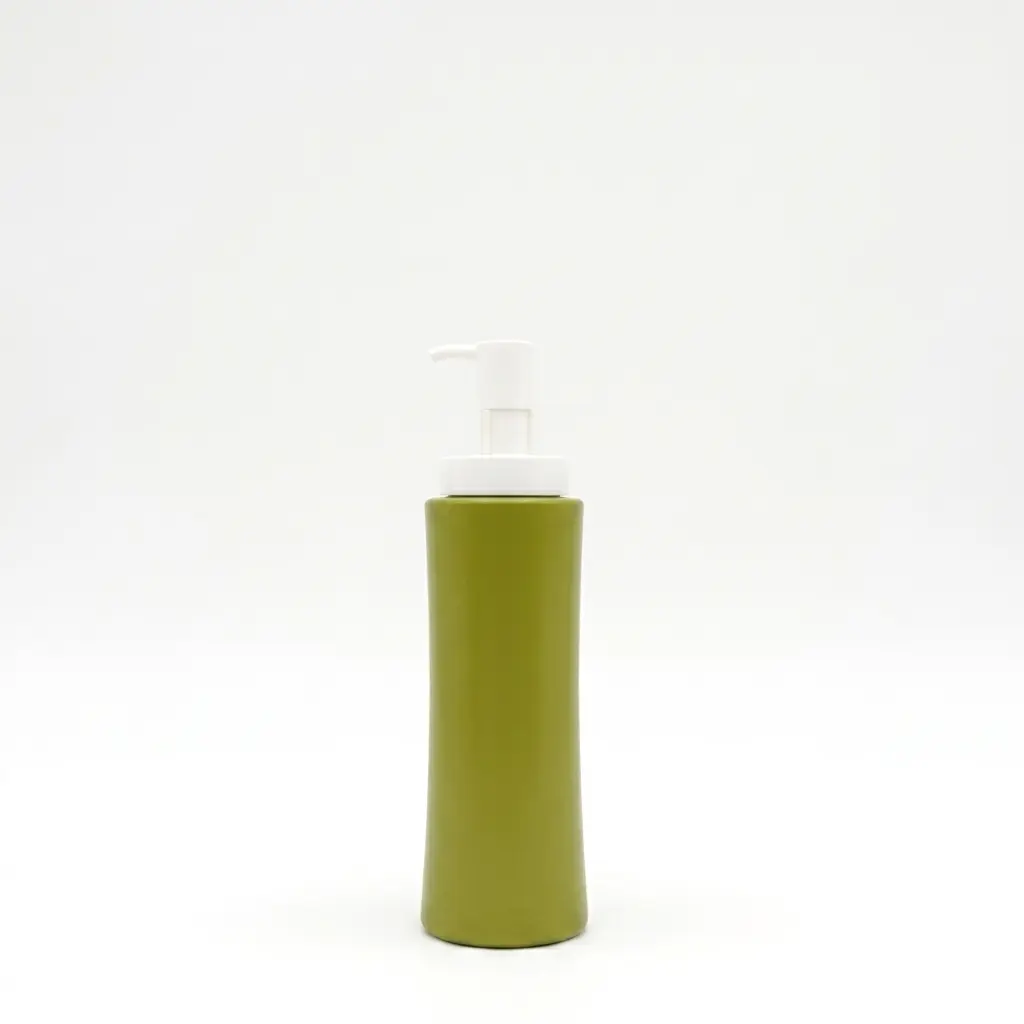 SPChai PET Tròn Eo Xanh Lá 250ml