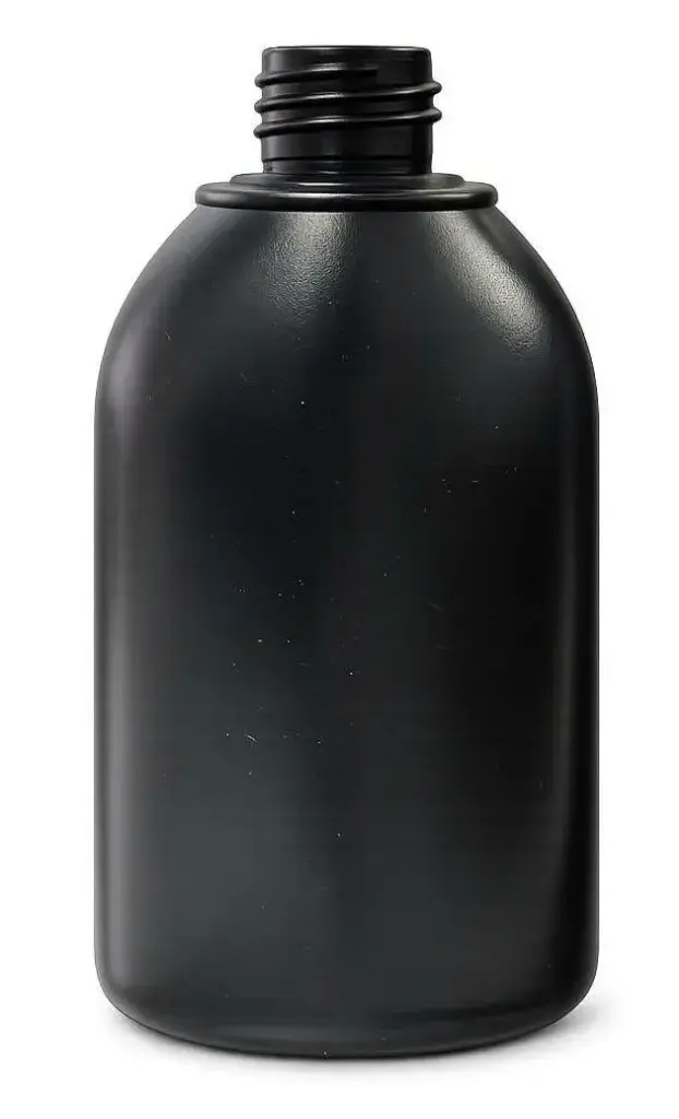 Chai HDPE Oval Đen 750ml