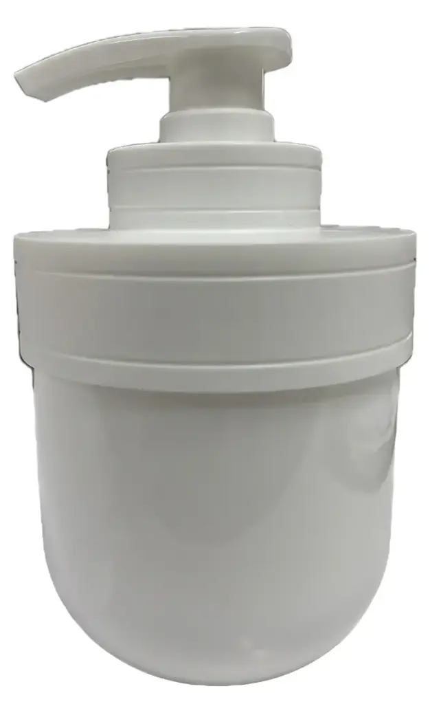 Chai PP Bầu Trắng Nắp Nhấn 300g
