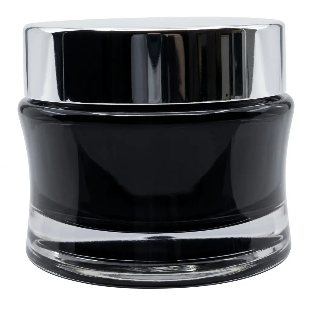 Hũ Eo 30g Bằng Nhựa Acrylic Màu Đen