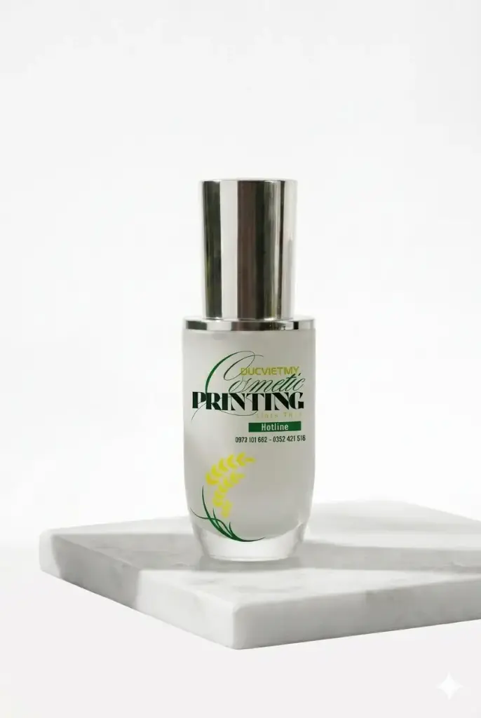 SPChai RC Trắng Nắp Bạc 100ml