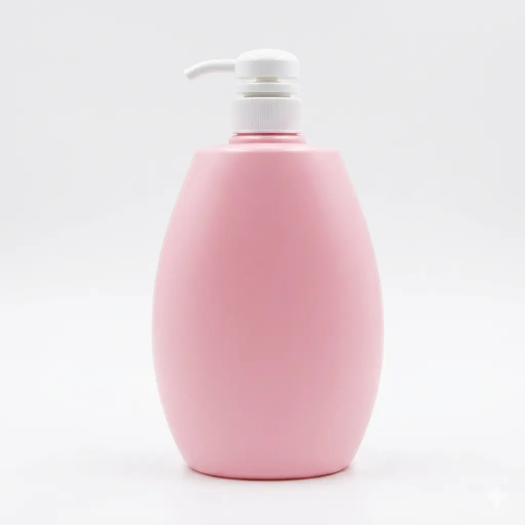 Chai HDPE Oval Hồng 200ml