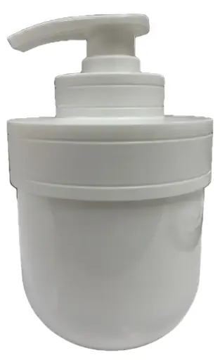 Chai PP Bầu Trắng Nắp Nhấn 300g