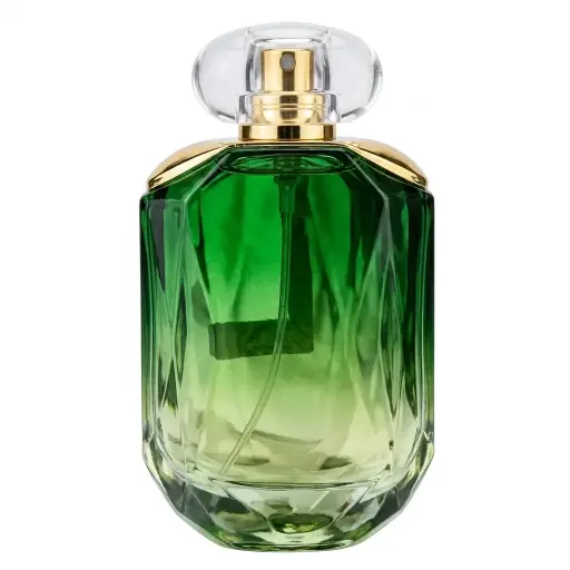 Chai Thuỷ Tinh Oval Sơn Ngoài Xanh Lá 50ml